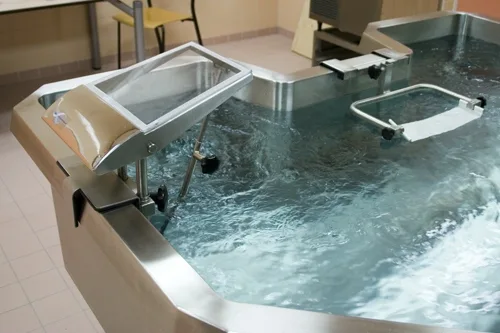 Ванна-бабочка из нержавеющей стали для кинезотерапии в воде (EWAC)